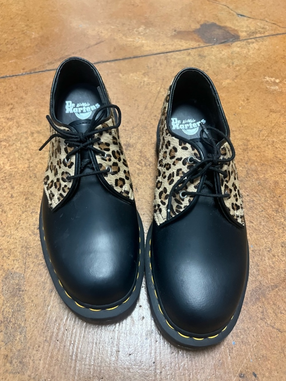 BRAND NEW Leopard Print Doc Martens - Picture 2 of 5